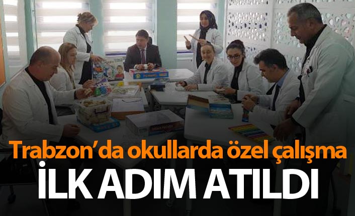 Trabzon'da okullarda özel çalışma