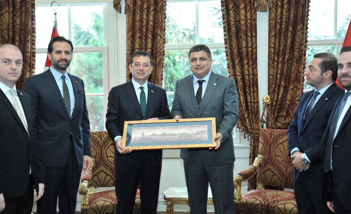 Ekrem İmamoğlu'na TÜGİAD'DAN ziyaret