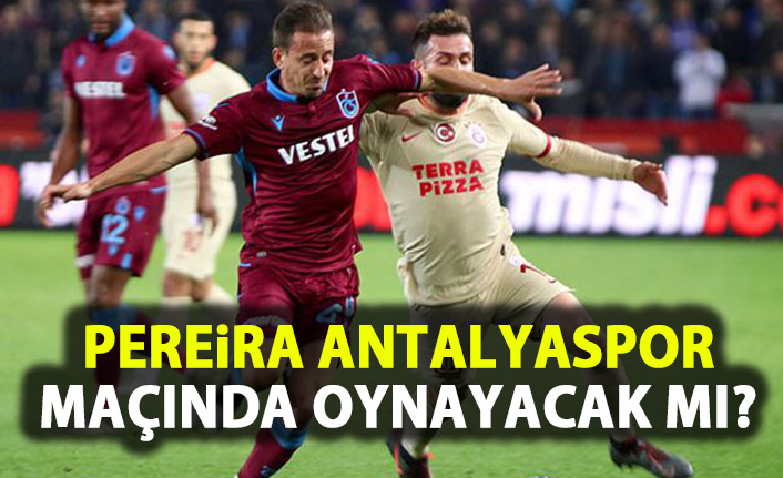 Trabzonspor'a Pereira müjdesi!