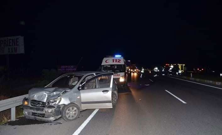Söke'de trafik kazası