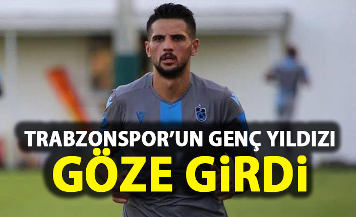 Trabzonspor'un genç oyuncusu göze girdi