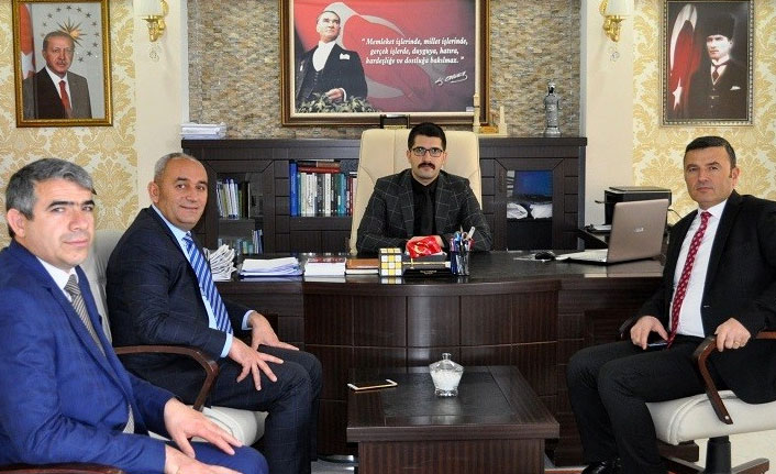 Emniyet Müdürü Bodur’dan Kaymakam Coşkun’a iade-a ziyaret