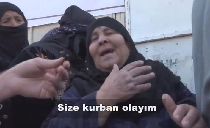 'Ben size kurban olayım'