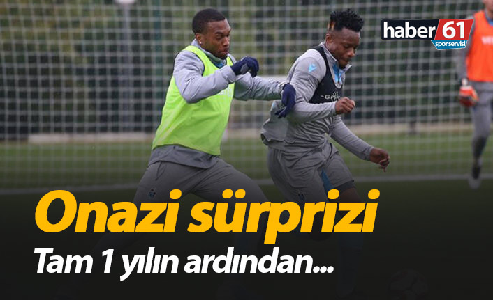 Onazi 1 yıl sonra kadroda!