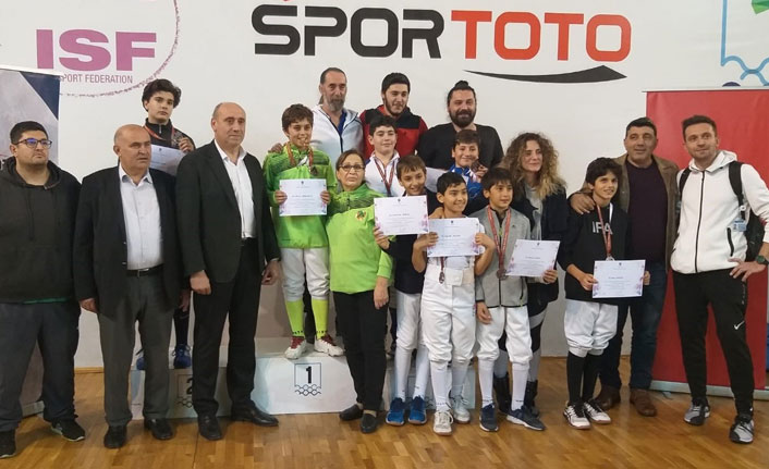 Trabzon'da eskrim turnuvaları yapıldı!