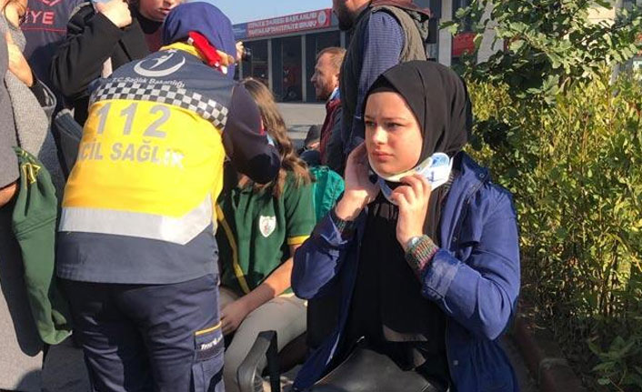 Otobüsle tanker çarpıştı! Çok sayıda yaralı var