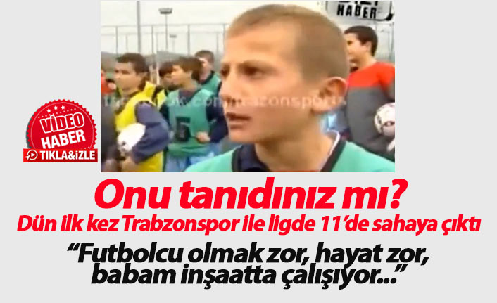 Trabzonsporlu Serkan Asan'ın yıllar önceki röportajı ortaya çıktı