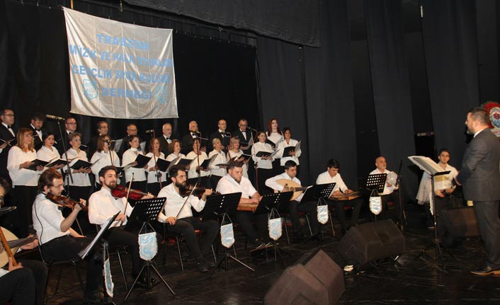 Trabzon’da TSM topluluğundan yeni yıla özel unutulmaz konser gecesi