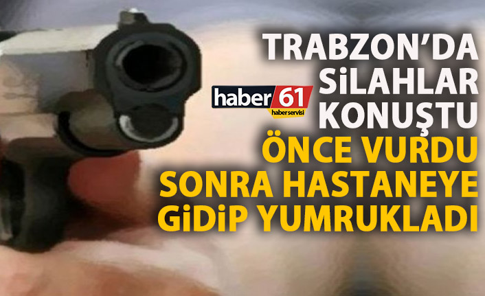 Trabzon’da alacak verecek davasında silahlar konuştu!