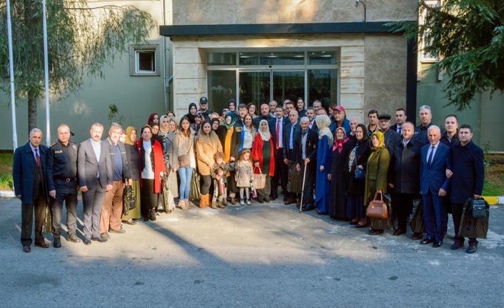 Metin Alper Şehit aileleri ve gazilerle buluştu