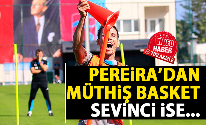 Joao Pereira'dan attığı basket sonrası Ronaldo hareketi!