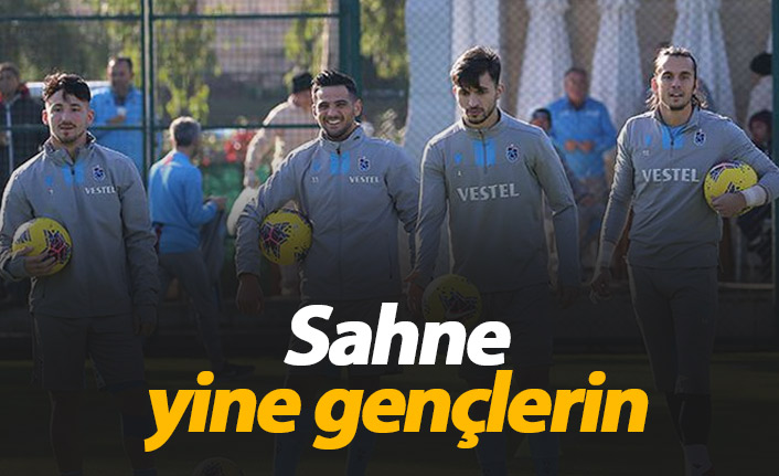 Sahne yine gençlerin