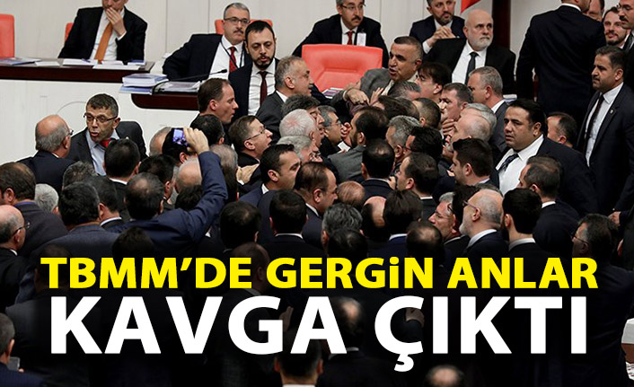 TBMM'de gergin anlar! Bütçe görüşmelerinde Kavga çıktı!