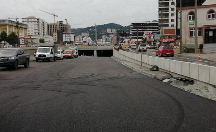 Karayolları uyardı - Trabzon Kaşüstü'nde çalışma