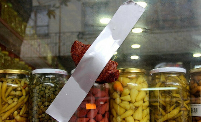 Bu da camdaki çiğ köfte