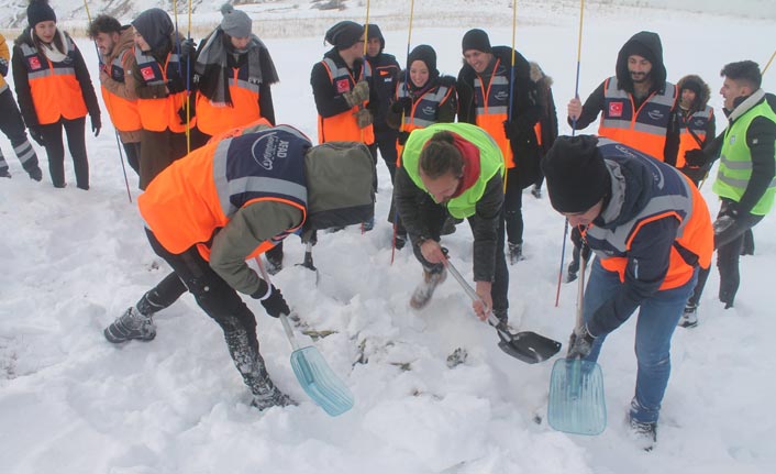 Kop dağında çığ eğtimi
