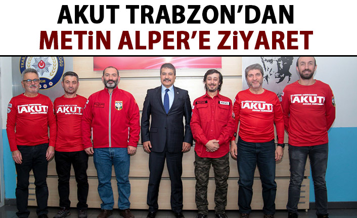AKUT'tan Trabzon Emniyet Müdürü'ne ziyaret