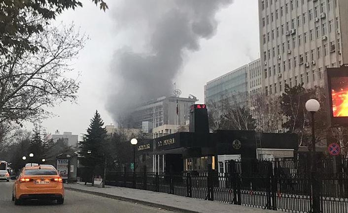 DSİ Genel Müdürlüğü'nde yangın