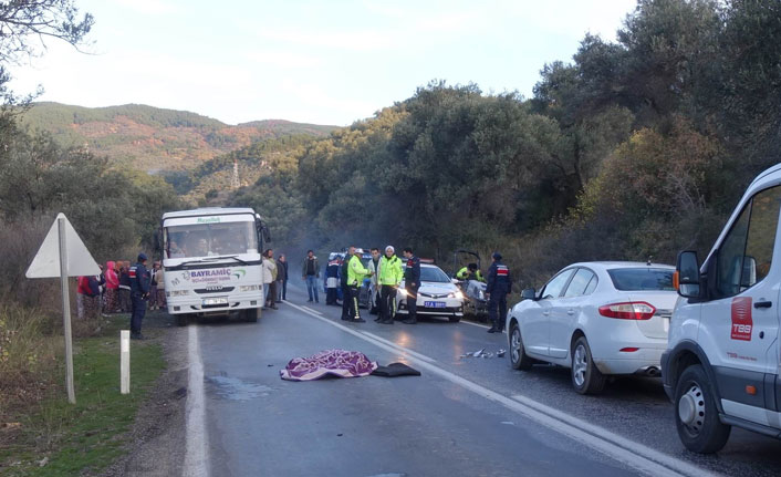 Yolun karşısına geçmek isterken hayatını kaybetti