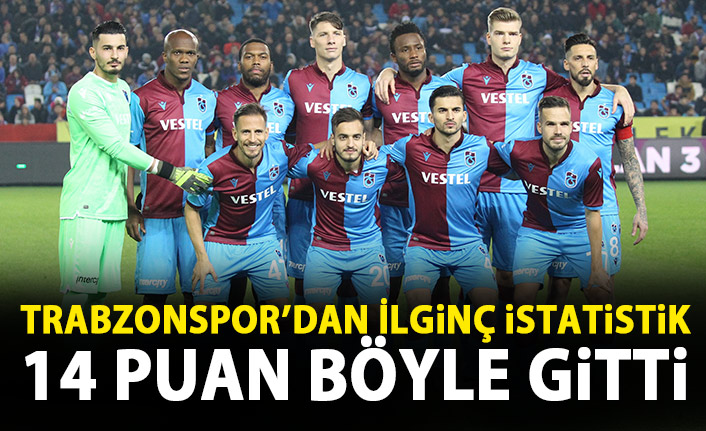 Trabzonspor'a öne geçmek yaramıyor
