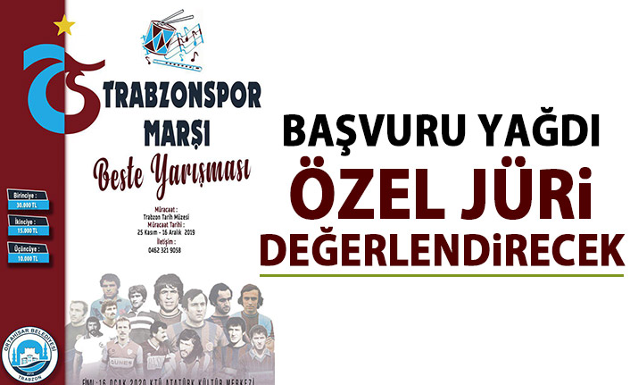 Trabzonspor Marşı Beste Yarışması'na başvuru yağdı