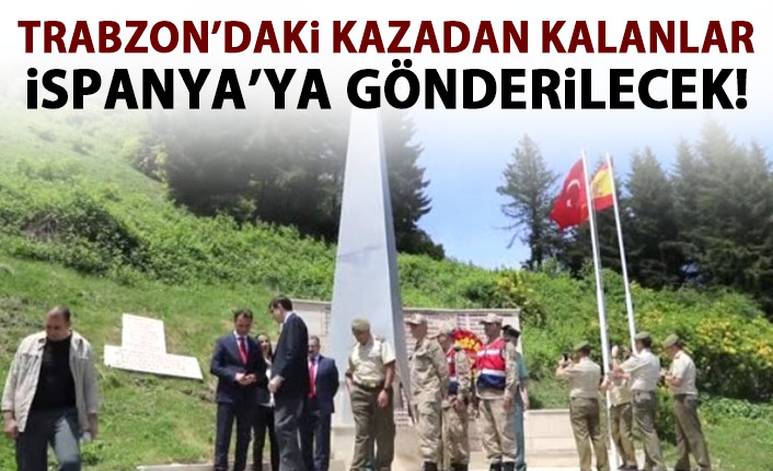 Trabzon'daki insan kalıntıları İspanya'ya teslim ediliyor