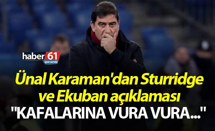 Ünal Karaman’dan Altay Maçı Sonrası Net Açıklamalar
