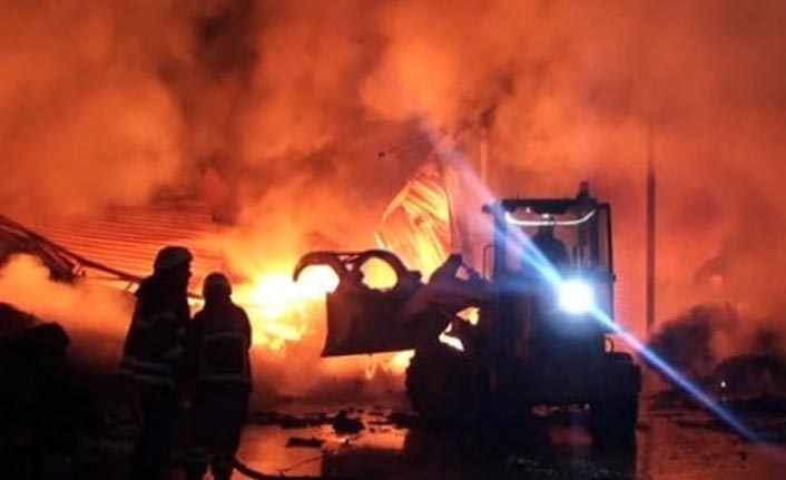 Kocaeli OSB’de Endüstriyel Tesiste Korkutan Yangın