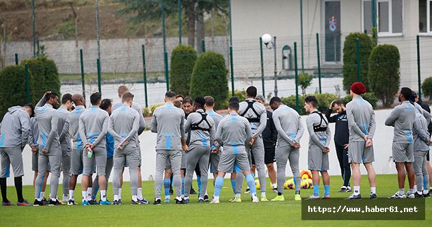 Trabzonspor’da Yusuf Sarı idmana katılmadı.
