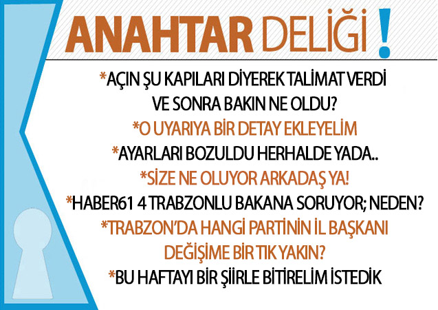 Anahtar Deliği 27.12.2019: “Açın şu kapıları!” dedi… Sonra bakın ne oldu!
