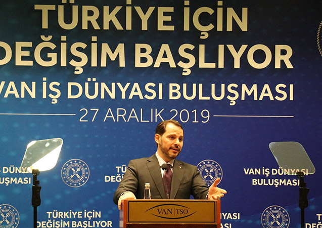 Bakan Albayrak Van’da
