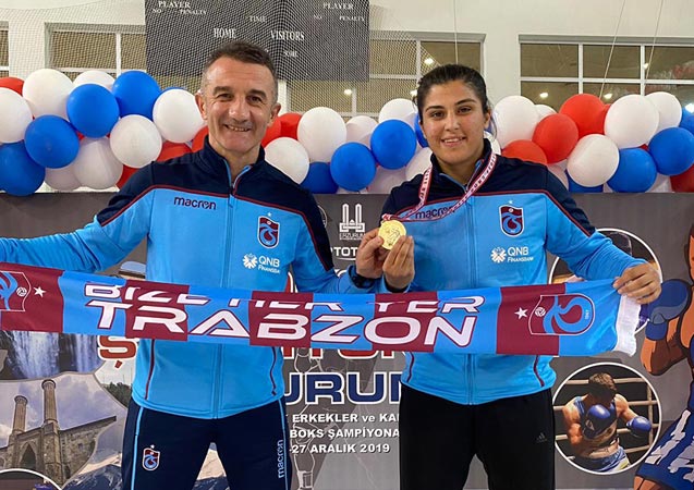 Busenaz Sürmeneli'den altın madalya