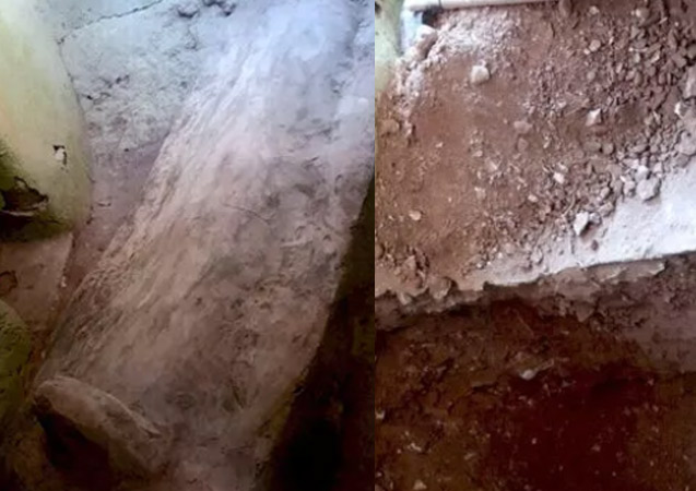 Her yıl yüzlerce adak adanan türbe boş çıktı!