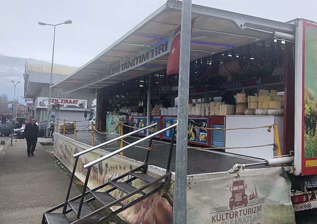 Trabzon Kültür Turizm ve El Sanatları Tanıtım Tırı Alaplı'da