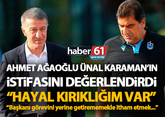 Ahmet Ağaoğlu süreci açıkladı: Karaman kafasına koymuştu!