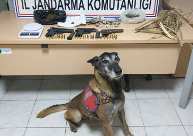 Atakum’da Ev Baskınında Uyuşturucu ve Silah Ele Geçirildi