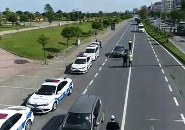 Trabzon'da araçlara yarım milyon TL ceza! 31 Aralık 2019