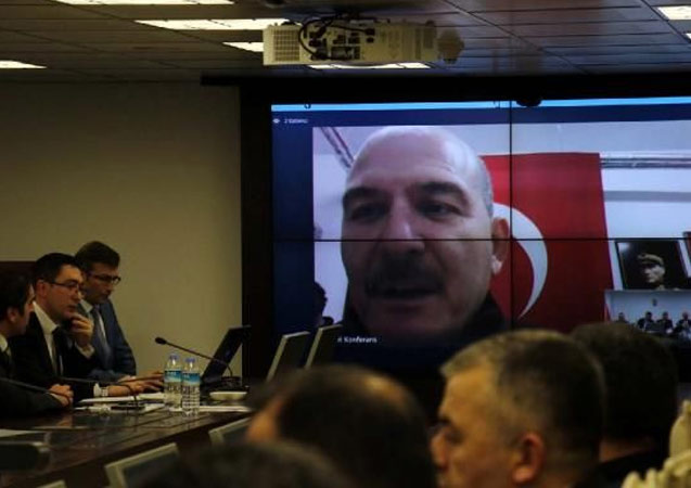 81 ilde yılbaşı tedbirleri canlı bağlantılarla denetlendi