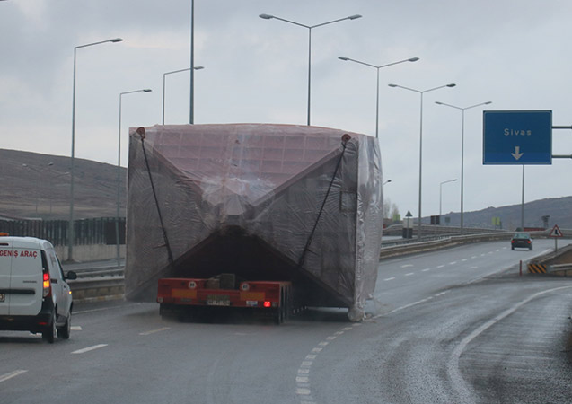 Trafikte görenler gözlerine inanamadı