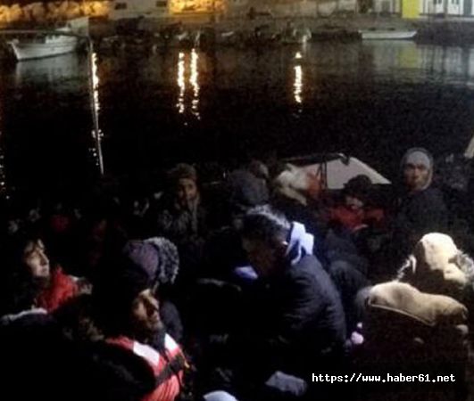 Çanakkale'de 44 kaçak göçmen yakalandı