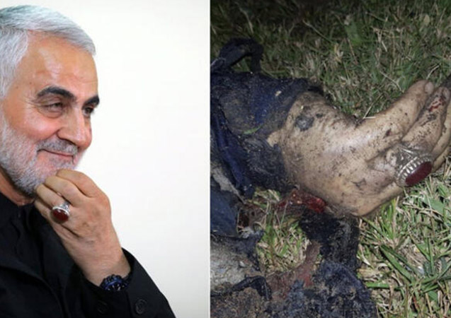 Dünya bunu konuşuyor! Kasım Süleymani öldürüldü!