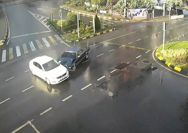 Trabzon'da kırmızı ışıkta geçen sürücüler kameralara yakalandı