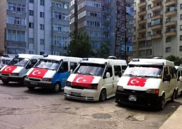 Trabzon'da dolmuşlar taksiye dönüştü!