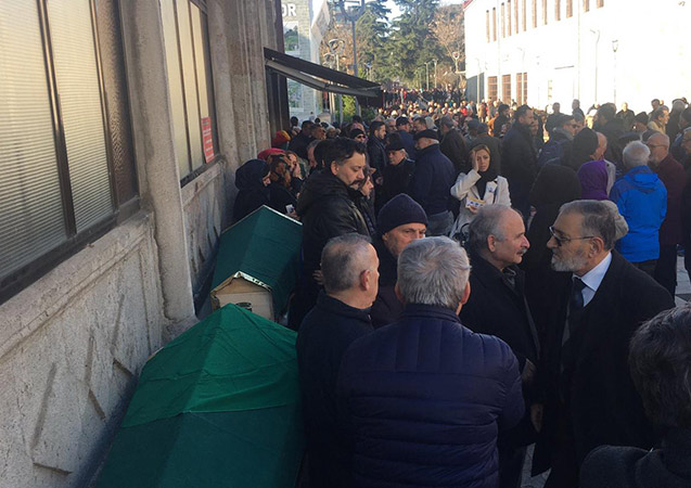 Trabzon'da İskenderpaşa Cami'nde gözyaşı sel oldu
