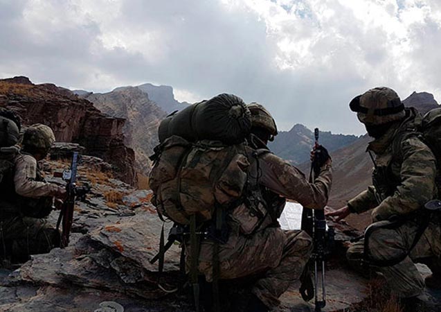 Kuzey Irak'ta teröristlere darbe