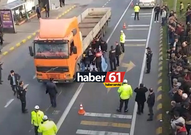 Akçaabat’ta feci kaza: Tır kadını ezip geçti…06.01.2020