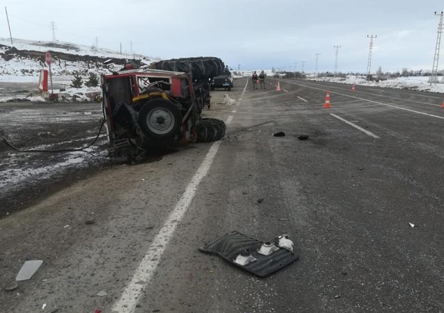 Gölova’da trafik kazası