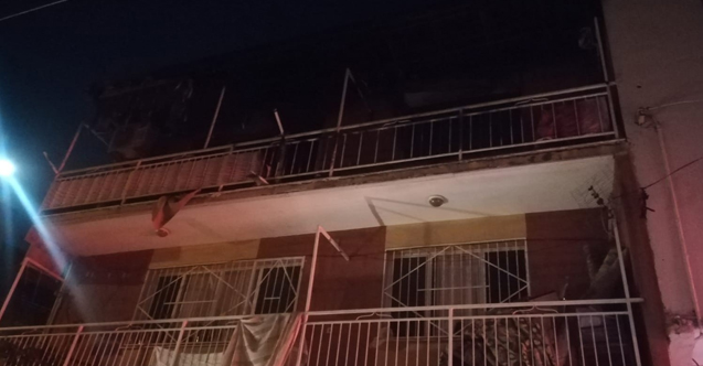 3 katlı binada korkutan yangın