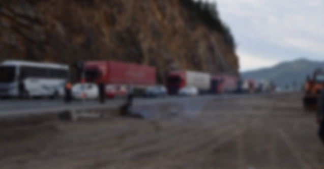 Trabzon'da bugün o yol kapalı