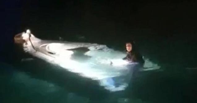 Kaçakları taşıyan tekne battı: 8’i çocuk 11 ölü